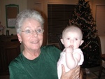 After dinner, Aunt Jean and Paige-E had some fun hanging out...
A BIG THANK YOU to "Our Personal Chefs" - Uncle Ted and Aunt Jean for making today an extra special Christmas Day!