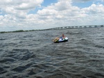 Melissa - round two - trying the tube sittin' back.