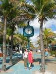 Here they are at Times Square (Fort Myers Beach version).