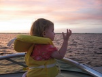 Paige-E says "Bye bye bye bye!!" to the Sun...