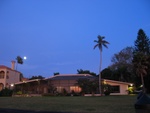 The pad at dusk with full moon in the background!  Hope you enjoyed sunset with us!