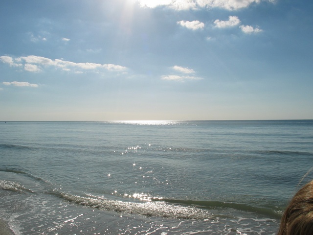 A beautiful, calm day in the Gulf of Mexico today.