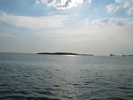 Off in the distance on the left is Sanibel causeway, we're almost there!