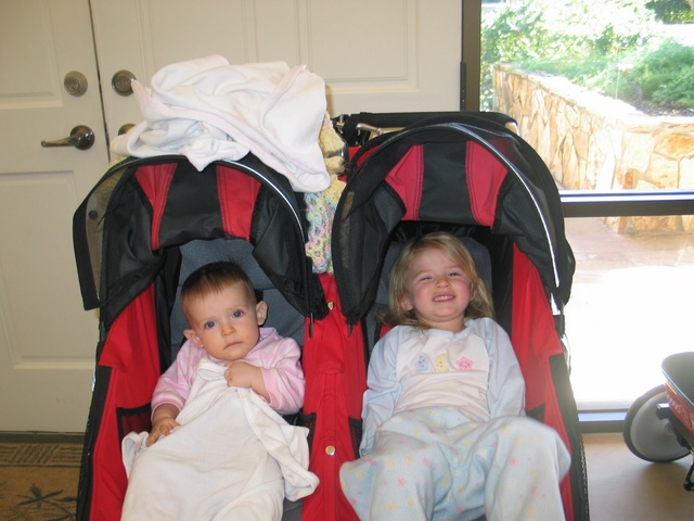 Josie and Paige welcome you to our morning walk!  We try to walk everyday, however, we usually end up walking about 4 days a week.