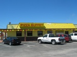 After leaving the farm, we had lunch at the Pizza Buffet -- featuring delicious Hungry Howies pizza!  Then drove around downtown Arcadia.  Bye bye!
