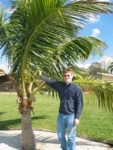 Don Roy asks "You really want to know how I keep these palm trees so green?"