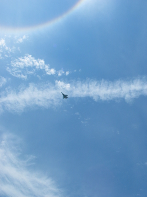 Here's one of the jets from the air show!