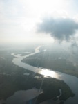 Another view up the Caloosahatchee, if you look I believe you can see the Franklin Lock (the first of four locks between the gulf and Lake Okeechobee) in the distance.