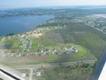 And then these big houses on a lake near Bartow...