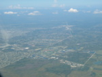 If you look closely for the orange roofs, you can see where Uncle Ted & Auntie Jean live in the Winter in Lake Suzy.