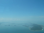 In this shot, you can see Cayo Costa on the right, and follow the barrier islands all the way to Sanibel in the distance.