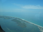 In this photo you can see the north side of Sanibel, blind pass (which separates Captiva & Sanibel) and south side of Captiva.