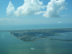 Here's Sanibel - you can see the start of the Sanibel Causeway on the left.