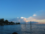 A beautiful evening indeed!  A summer thunderhead is settling down in the distance...