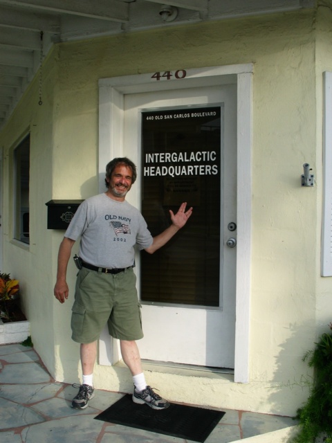 We hit Fort Myers Beach -- of course we stopped in at Intergalactic Headquarters...