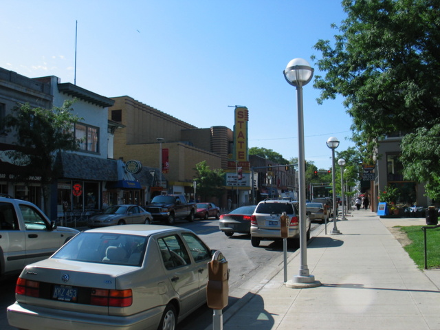 A beautiful day in Ann Arbor - mid 70's this morning with very little humidity.