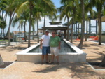 Charly & Cousin Gene - Fort Myers Beach!