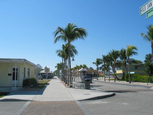 Intergalactic headquarters is on the left, Old San Carlos Blvd is straight ahead!