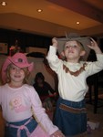 Having fun - they said "Howdy Pardnerz!"