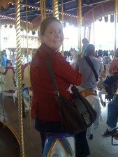 Even Mel-Mel enjoyed the Carousel!