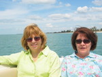 Close up of Mom & Aunt Linda!