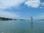 After clearing Captiva, we came in through Redfish pass, and got into the channel, following it to Mile Marker 61 where we pulled into Cabbage Key for a "Cheeseburger in Paradise".