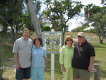 Uncle Chris, Aunt Linda, Mom and Papa Mike welcome you to Cabbage Key!