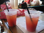 We had some delicious rum punch, too!