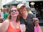 Mel & Donna enjoying drinks.