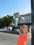 Mel shows you the "Ghetto Fabulous" hotel where she stayed when she came down with friends last year!