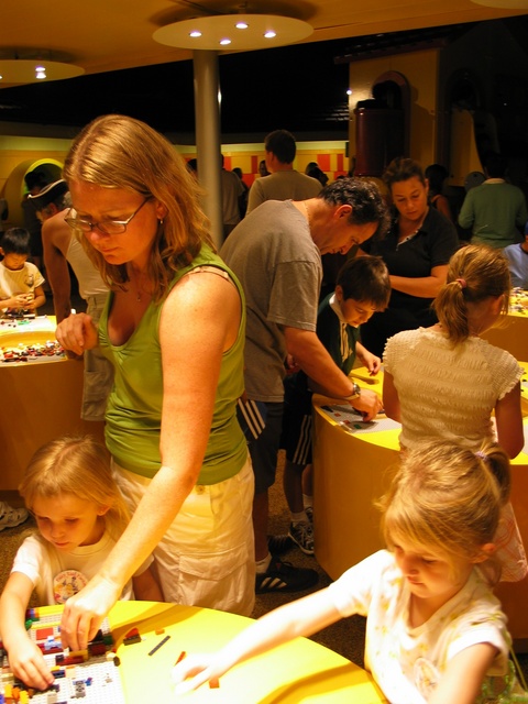 Mel-Mel, JoJo and Paige playing in Lego land!