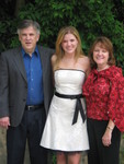 The Graduate with her lovely parents!