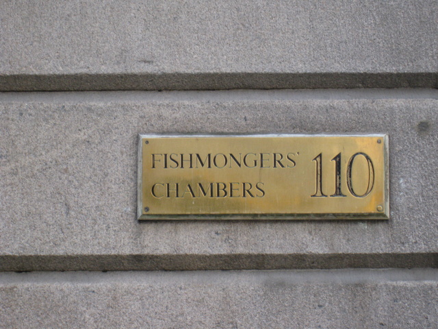 Fishmongers Chambers... haha!