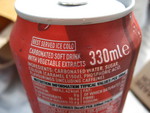 Thanks to Dan for noticing that Coca Cola in England has "sugar" instead of "corn syrup".  Although there are other vegetable extracts. ;)   (It seemed to taste the same?)