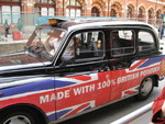 Amazingly, this Taxi is made with 100% British Potatoes!  