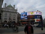 On our walk back, we went through Picadilly Circus (kind of like Times Square in NYC).