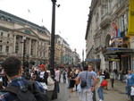 Here's a shot of the street scene in Picadilly Circus.