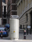 The street toilets in London are extremely clean, and you generally have to pay to get in them.