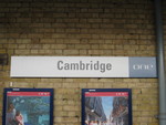 After an hour train ride from London's King Cross, we arrived in Cambridge!