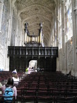 Here we are in the back portion of the Chapel.