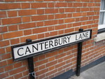 We've reached Canterbury Lane!