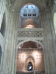 A view into the highest part of the Cathedral (in the middle).