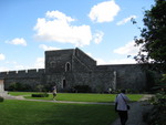 A view of the garden area on the east side of the grounds.