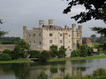 A beautiful view of Leeds Castle.