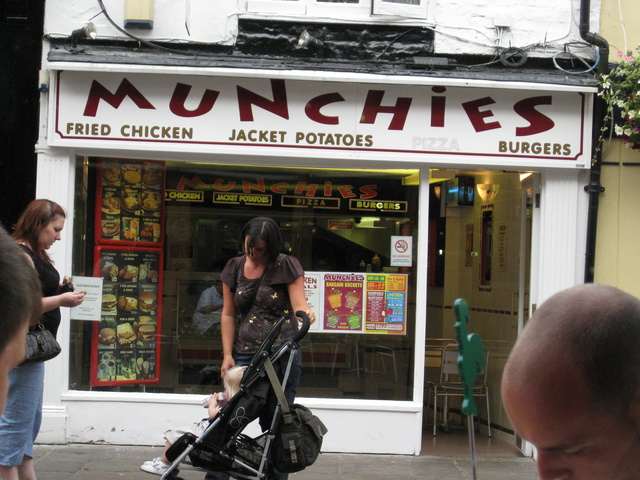 Across the way, delicious Jacket Potatoes at MUNCHIES!