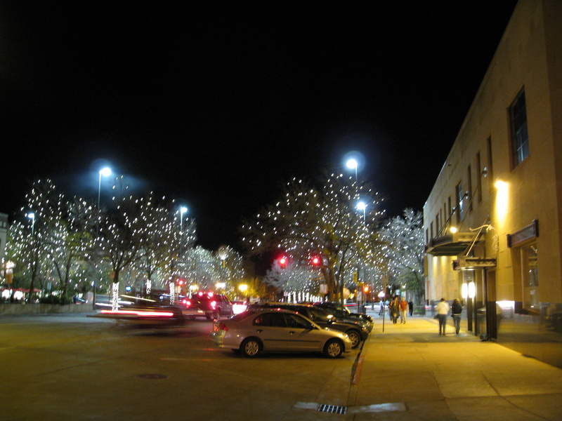 A cool October eve in Downtown Fort Collins...