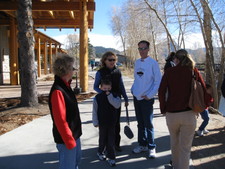 We met everyone at the Welcome Center at approximately 7500 feet above sea level.