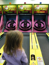 Once we discovered Skee Ball...  