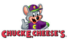 What do you do when you a) had a great morning at the Aquarium, b) had a really long nap (and have a lot of energy), and c) want to visit somewhere you can't at home?   Yep, you guessed it!  Go to Chuck E Cheese's! ;)