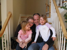 Mel-Mel, Dad & the girls!